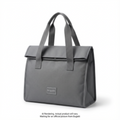 Bugatti Top Handle Lunch Bag COO2488BU – Insulated Polyester Silver Lining Grey