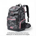 K&B Sport Junior Copper Backpack - Greycamo/Pnk