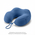 Travel Ergonomic Neck Pillow - Madse Of 280G Polyester + 260G Pu Memory Foam