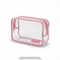 Downtown Essentials Transparent Toiletry Bag TAC2634BU-PINK