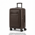 Munich Pro Front Pocket Carry-On Luggage - Abs + Pc Blend