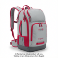 K&B Sport Junior Copper Backpack - Light Grey / Raspberry