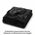 2 Piece Travel Set (Silky Eye Shade, Velvety Blanket) - Polyester