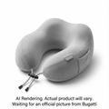 Travel Ergonomic Neck Pillow - Madse Of 280G Polyester + 260G Pu Memory Foam