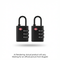 Bugatti - Tsa Dial Lock -2 Pieces - Abs