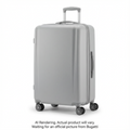 Bugatti Manchester HLG4728BU Hardside Expandable Luggage – 28" Large Spinner Grey