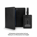 Bugatti Gift Giving Passport Holder + Luggage Tag Pu