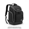 K&B Sport Junior Ski Boot Backpack - Black / White