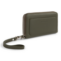 Bugatti Essential Pebble Grain Vegan Leather Wallet in Green – Slim Bifold Organization for the Ethical Professional