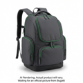 K&B Sport Junior Ski Boot Backpack - Charcoal / Green