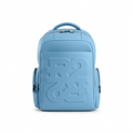 High-resolution hero shot of the blue Bugatti Rick Ross Edition backpack on a white background.