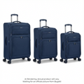 Havana - Bugatti - 3 Pcs Luggage Set - Polyester