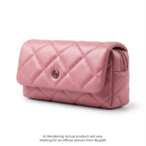 Bugatti -Puffer Pu Glass Case - Made Of Pu