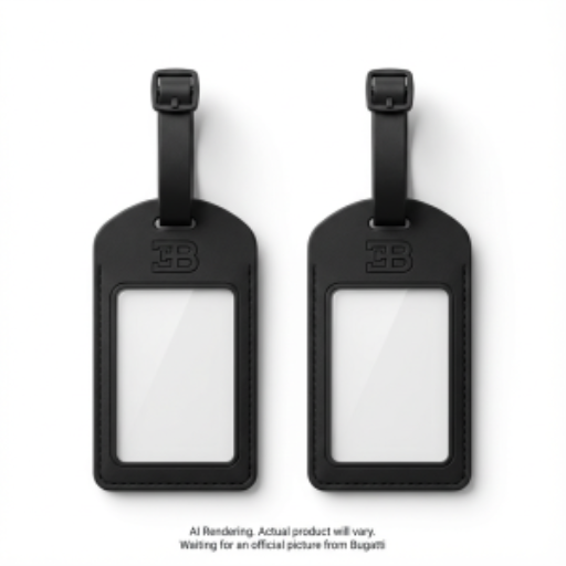 Bugatti - 2-Pieces Rubber Luggage Tag - Rubber