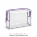 Downtown Essentials Transparent Toiletry Bag TAC2634BU-LAVENDER