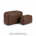 Bugatti Gift Giving Toiletry Bag Set Of 2 Pu