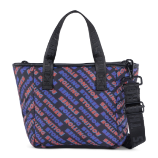 CBY6030RS The Rolling Stones Blue Bridges Crossbody Bag - Nylon