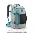 K&B Sport Whistler Boot Pack - Light Grey / Turquoise