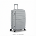 Bugatti HLG5828BU Classic Hardside Luggage – 28" Large Spinner Composite Shell Grey