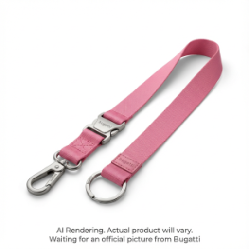 Downtown Essentials Key Chain - Alloy Zinc Aluminium Buckle TAC2633BU-PINK