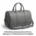 Bugatti Lagos Executive Duffle Bag in Grey – Durable Multi-Pocket Travel Bag for Professionals (DUF2704BU)