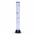 fdmt Bubblebeam 82cm sensory bubble tube with multi-color LED lighting and floating colorful fish.