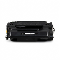 Elevate Imaging HP 55X CE255X high yield black toner cartridge, hero shot on white background.