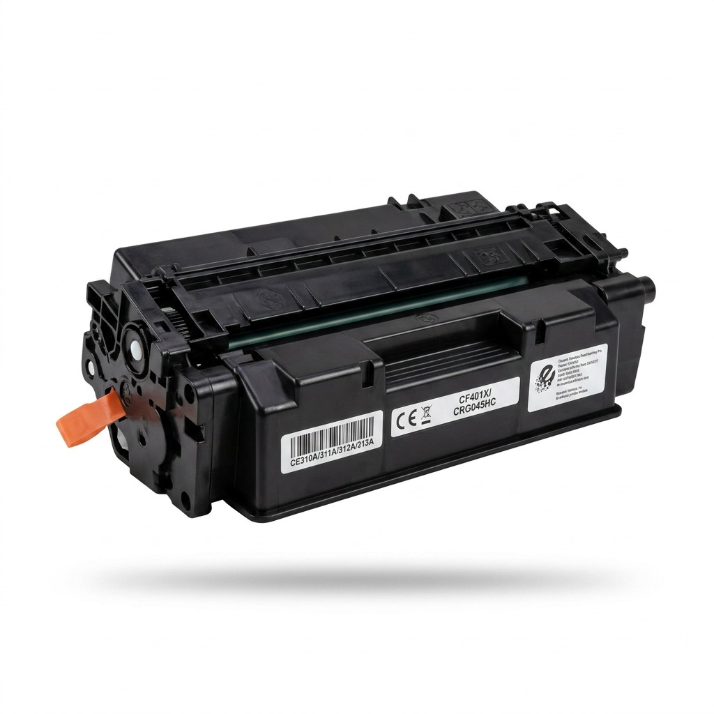 Elevate Imaging HP 656X (CF473X) Magenta High-Yield Toner Cartridge, black casing with orange tab.