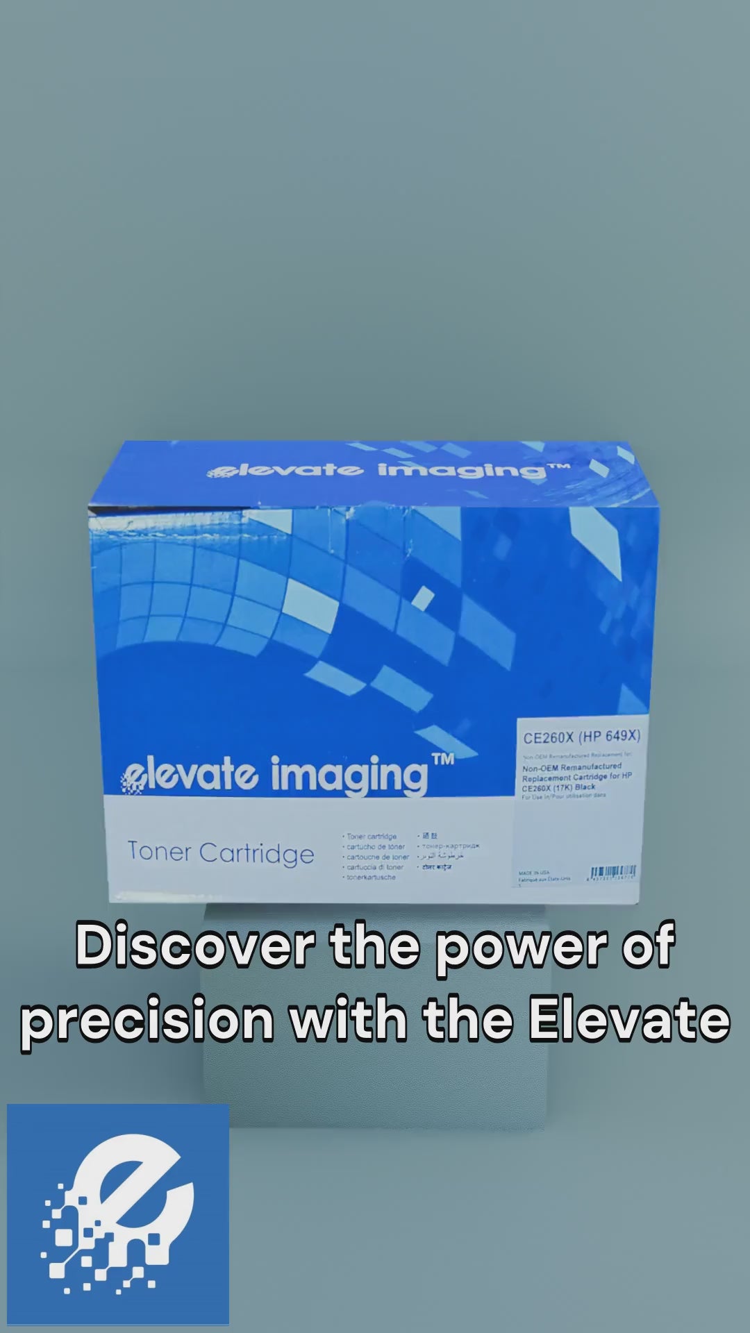 Elevate Imaging Reman HP CE260X - Laser - A4 17000 Yield