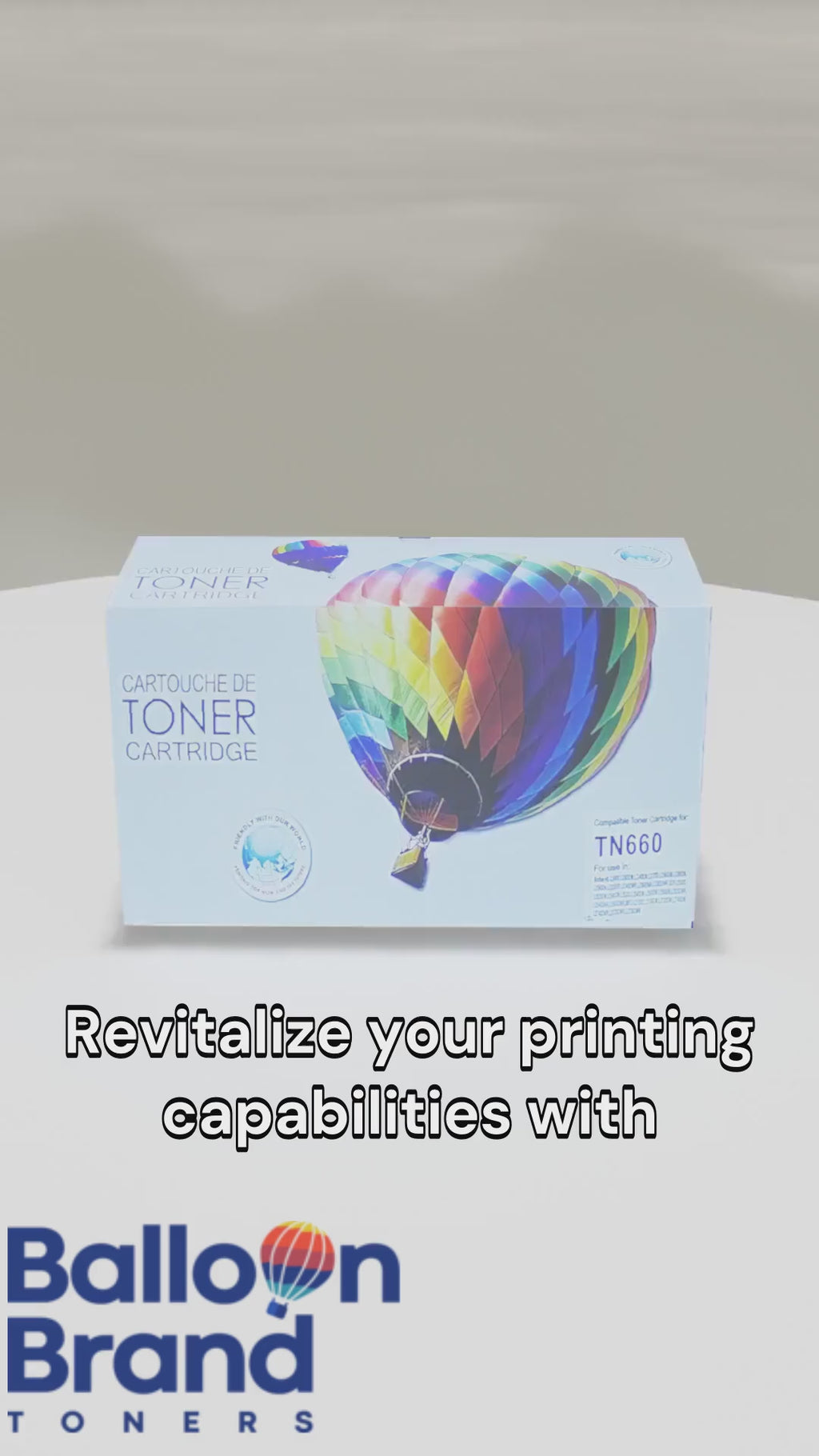 Balloon Brand CTTN660 High Yield Black Toner - 2,600 Page Capacity